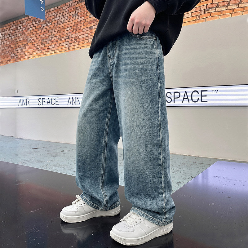 Unisex weite Jeans mit modernem Schnitt Echo Archiv