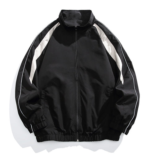 Herren Sportliche Trainingsjacke mit hohem Kragen Echo Archiv