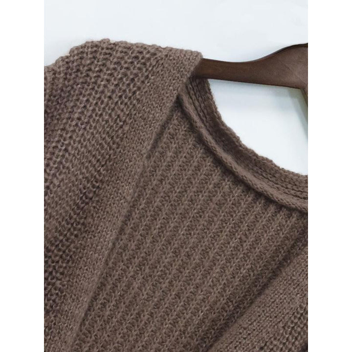 Echoarchiv | Strickcardigan Aus Wolle mit Taschen für Damen Perfekt für Den Alltag