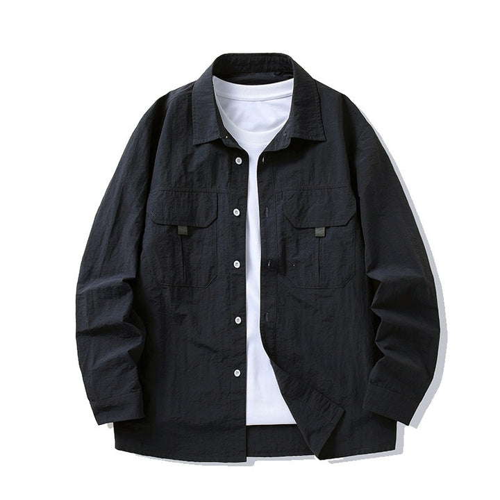 Herren Trendige und lässige Utility-Hemdjacke Echo Archiv
