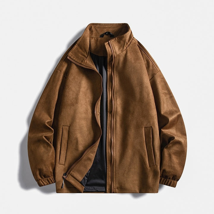 Herren Fleecejacke mit elastischen Bündchen und praktischen Taschen Echoarchiv