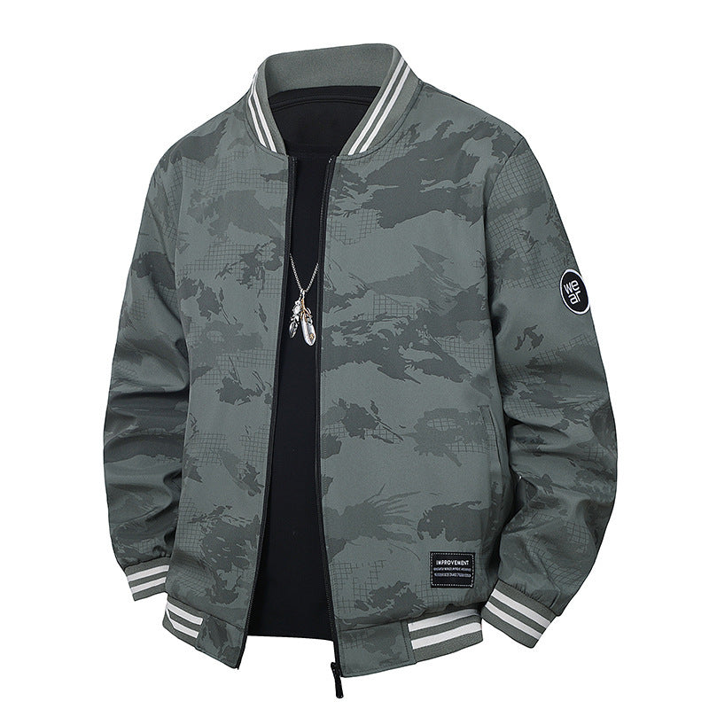 Herren Camouflage Bomberjacke Echo Archive
