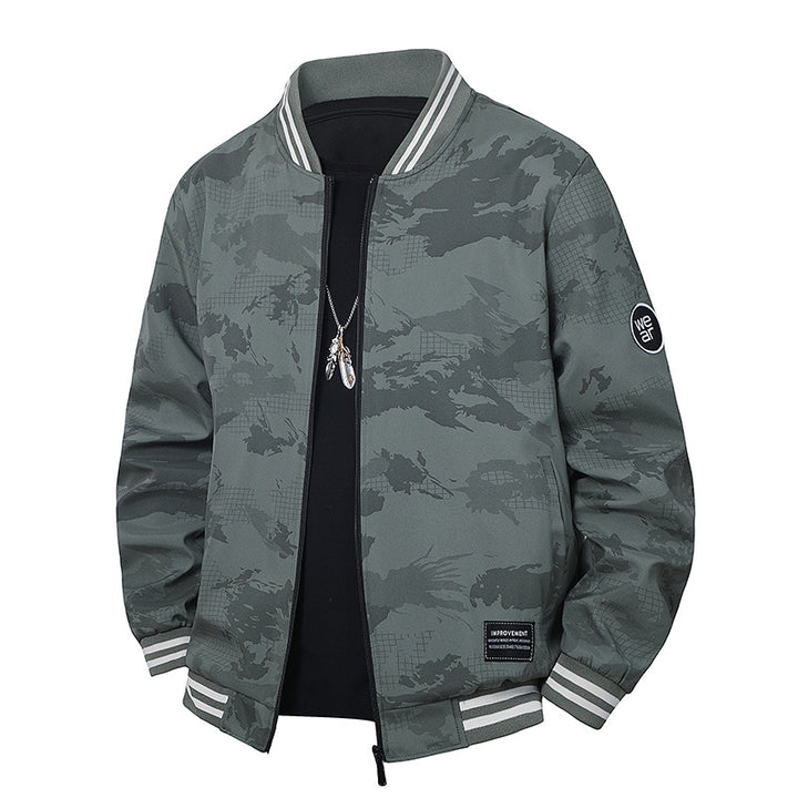 Herren Camouflage Bomberjacke Echo Archive