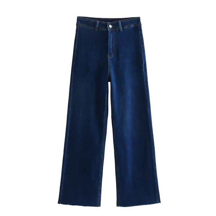 Damen weite High‑Waist Worker‑Hose mit aufgesetzten Gesäßtaschen Echo Archiv