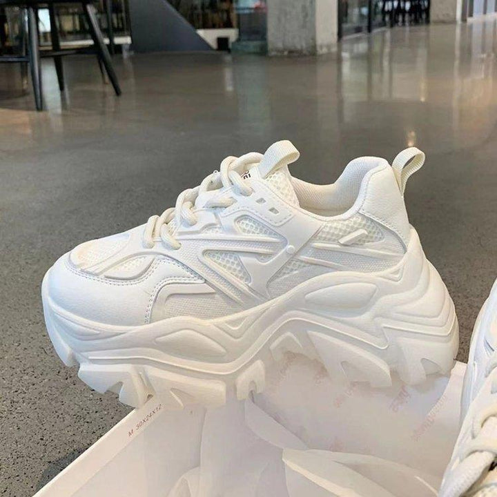 Damen Chunky Sneaker mit atmungsaktiven Mesh-Einsätzen und robustem Profil Echo Archiv