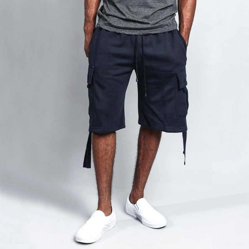 Herren Cargo-Shorts mit praktischen Taschen und verstellbarem Kordelzug Echoarchiv