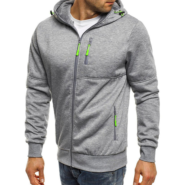 Herren sportliche Winterjacke mit reflektierenden Details Echoarchiv