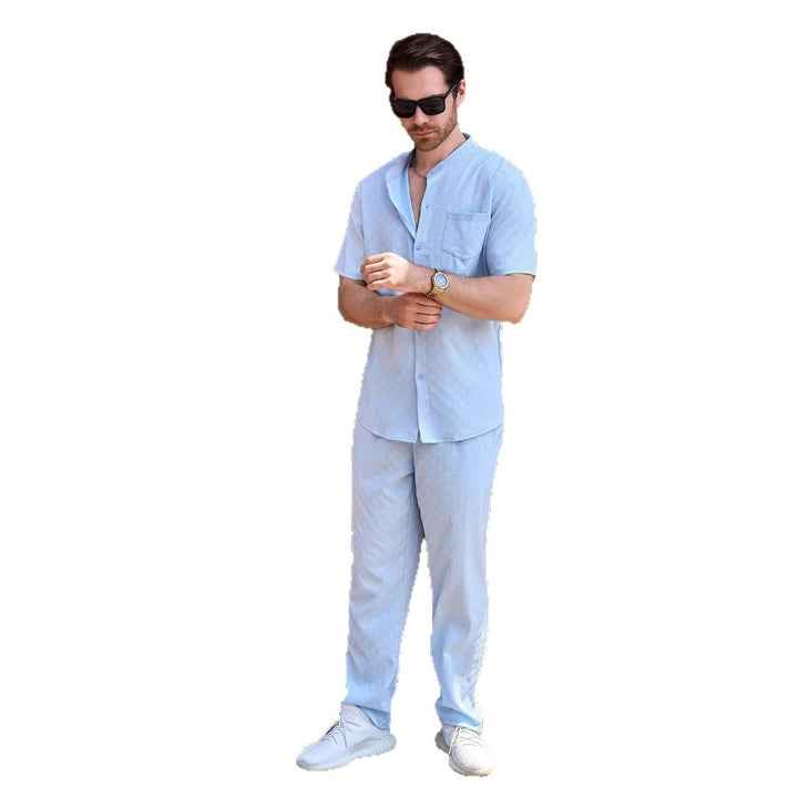 Herren elegante und bequeme Freizeit-Anzugkombination Echoarchiv
