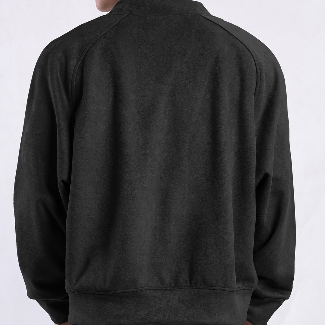 Herren elegante Kapuzenjacke mit weichem Innenfutter und modischen Details Echoarchiv
