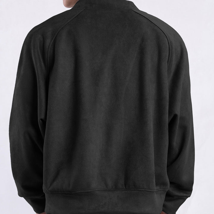 Herren elegante Kapuzenjacke mit weichem Innenfutter und modischen Details Echoarchiv