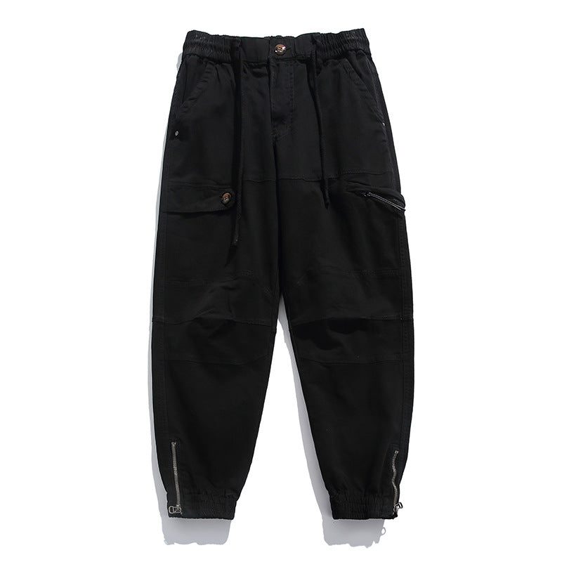 Herren Cargo-Joggerhose im Utility‑Stil mit ergonomischen Kniepaneelen und Reißverschluss‑Knöchel Echo Archiv