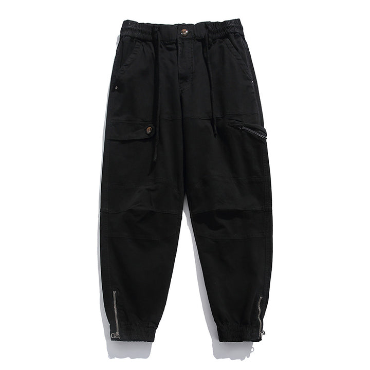Herren Cargo-Joggerhose im Utility‑Stil mit ergonomischen Kniepaneelen und Reißverschluss‑Knöchel Echo Archiv