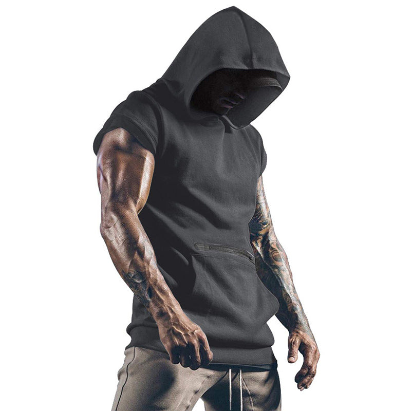 Herren Kapuzenshirt mit übergroßer Passform und praktischer Kängurutasche Echoarchiv