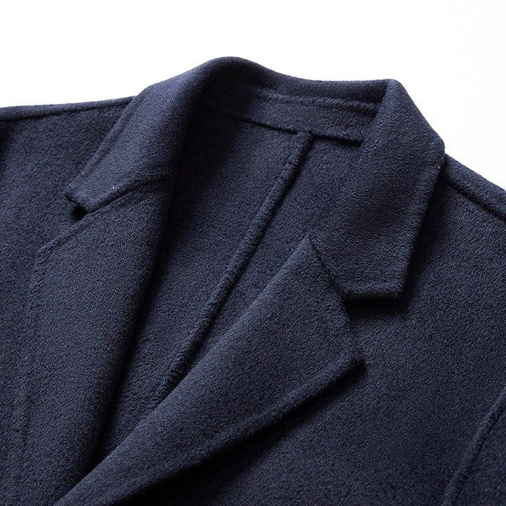 Damen Modern Tailored Langer Übermantel Echoarchiv