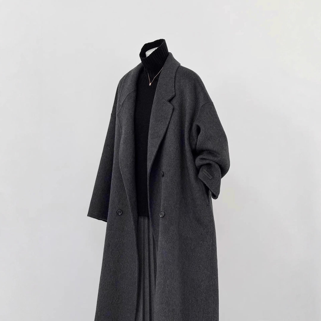 Damen Oversized Wollmantel Echoarchiv