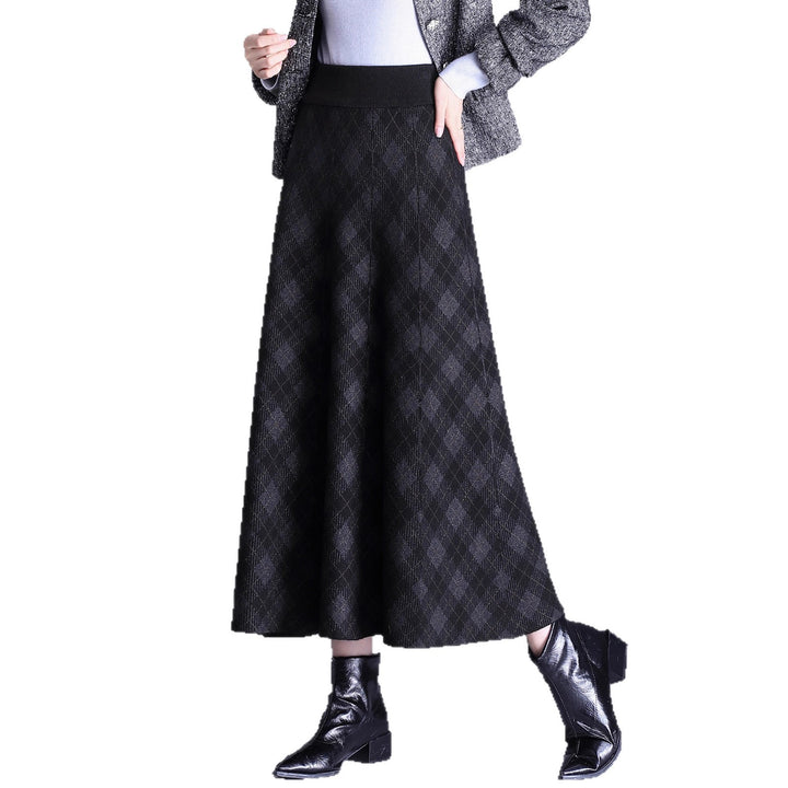 Damen Eleganter Maxirock mit geometrischem Muster Echo Archiv