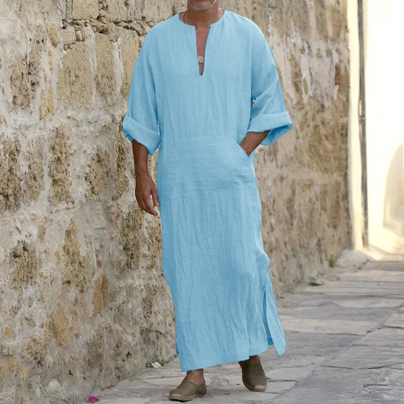 Herren Längeres Leinenkleid Echoarchiv