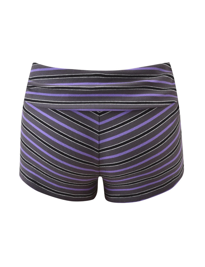 Damen Sportliche Badeshorts mit ikonischem Streifendesign Echo Archiv