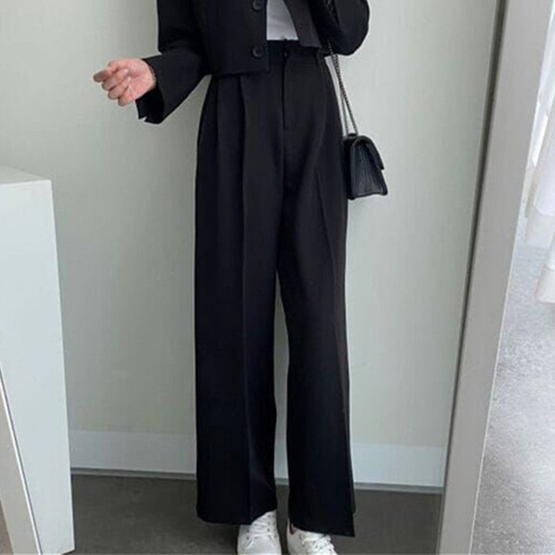 Damen Elegante und bequeme Hochtaillierte Hose Echo Archiv