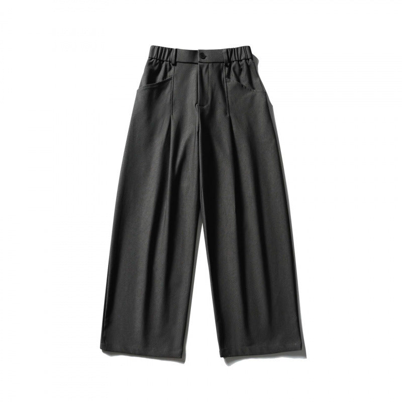 Damen Hochtaillierte Culotte‑Hose mit elastischem Rückenteil, soften Twill und dekorativen Vorderfalten Echo Archiv