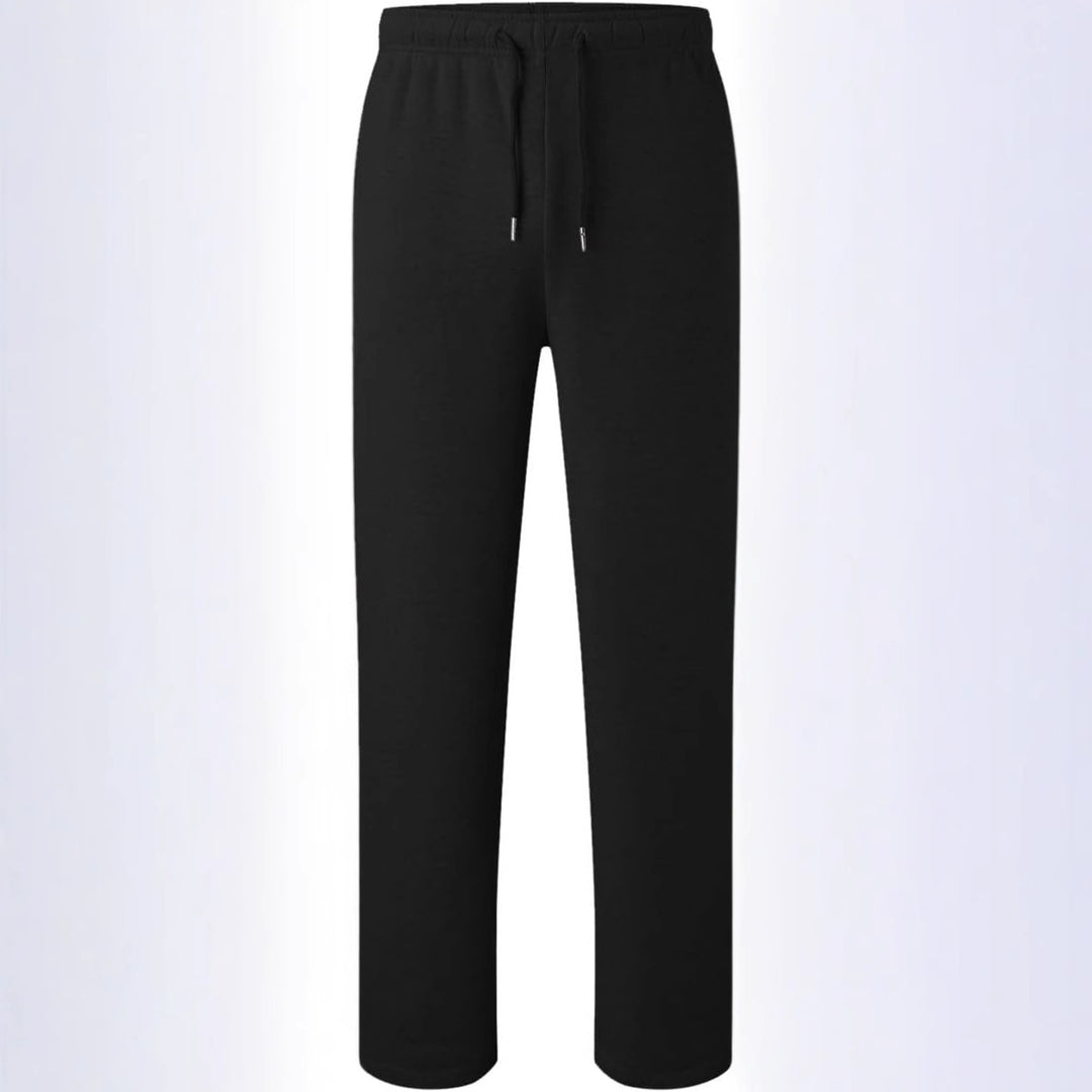 Damen weite High‑Waist Palazzo-Loungehose mit elastischem Komfortbund, Kordelzug und seitlichen Eingrifftaschen – Avélisse