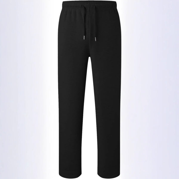 Damen weite High‑Waist Palazzo-Loungehose mit elastischem Komfortbund, Kordelzug und seitlichen Eingrifftaschen – Avélisse