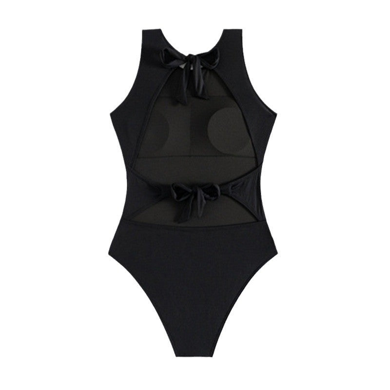 Damen Hochgeschlossener Badeanzug mit elegantem Design Echo Archiv