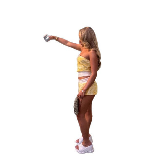 Damen Strandshorts mit elastischem Bund Echo Archiv