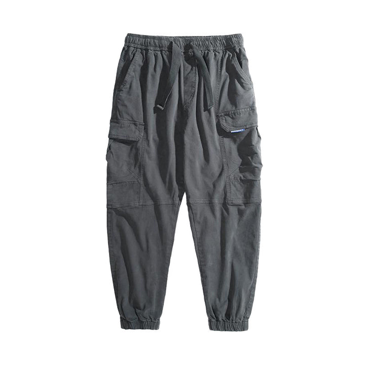 Herren Cargo-Hose mit elastischem Bund und praktischen Seitentaschen – Bravaro