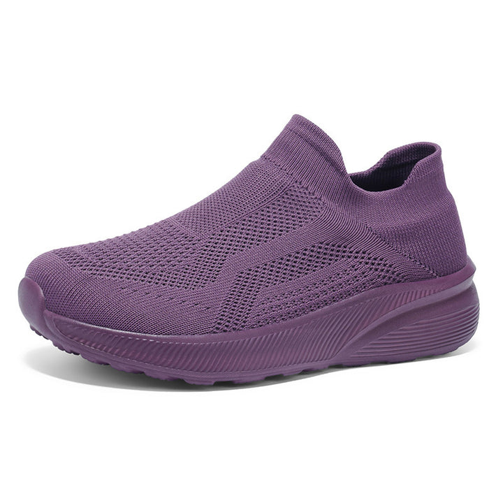 Unisex Atmungsaktiver Strick-Slipper-Sneaker mit Memory-Fußbett Echoarchiv
