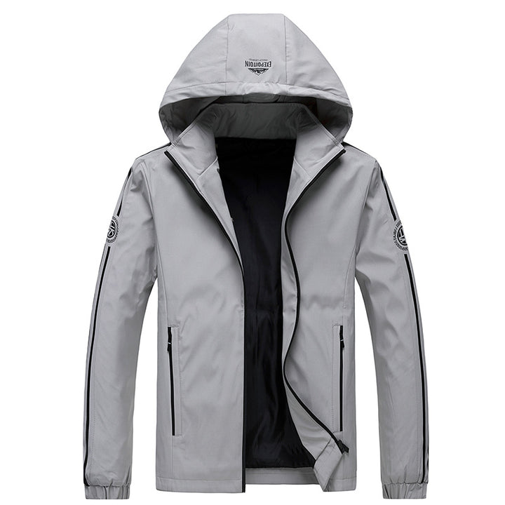 Herren Wetterfeste Sportjacke Echo Archiv