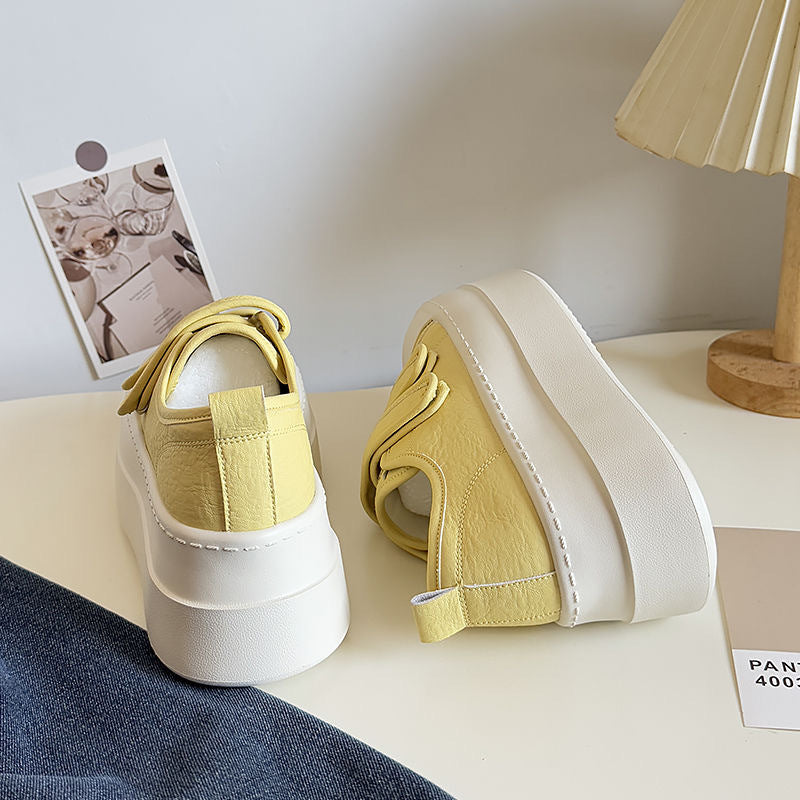 Damen Plateau-Sneaker mit doppeltem Klettverschluss und ergonomischer Sohle Echo Archiv