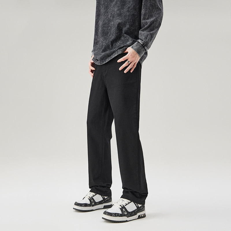 Herren Gerade geschnittene Vintage-Denim-Jeans mit entspanntem Sitz und verwaschenem Finish Echo Archiv
