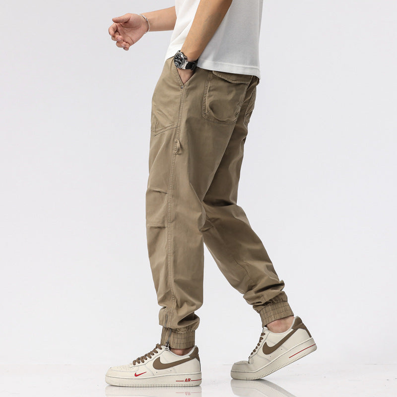 Herren Cargohose mit praktischen Taschen und elastischem Bund Echoarchiv
