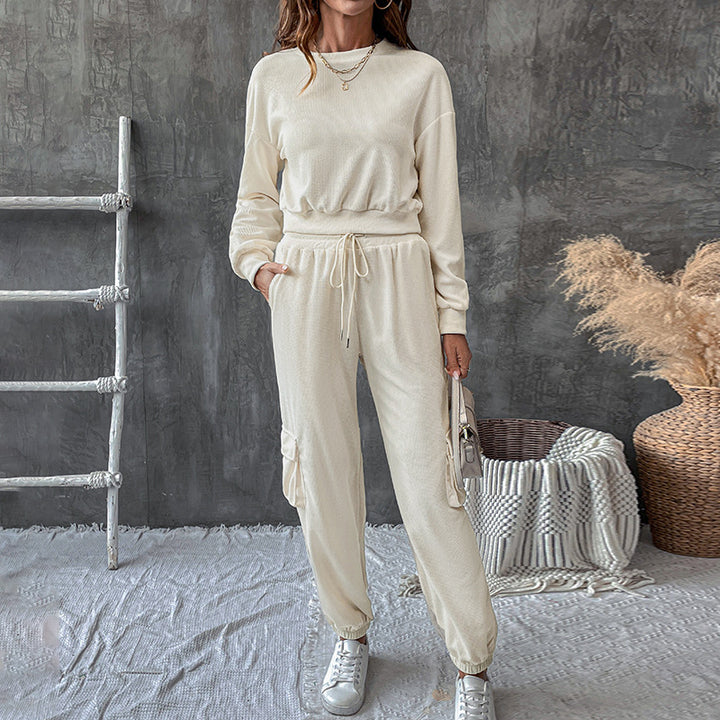 Damen Lässiges Relaxed-Fit Jogginganzug Echo Archiv