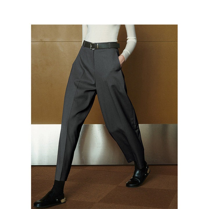 Damen Modische High-Waist Palazzo-Hose Echoarchiv