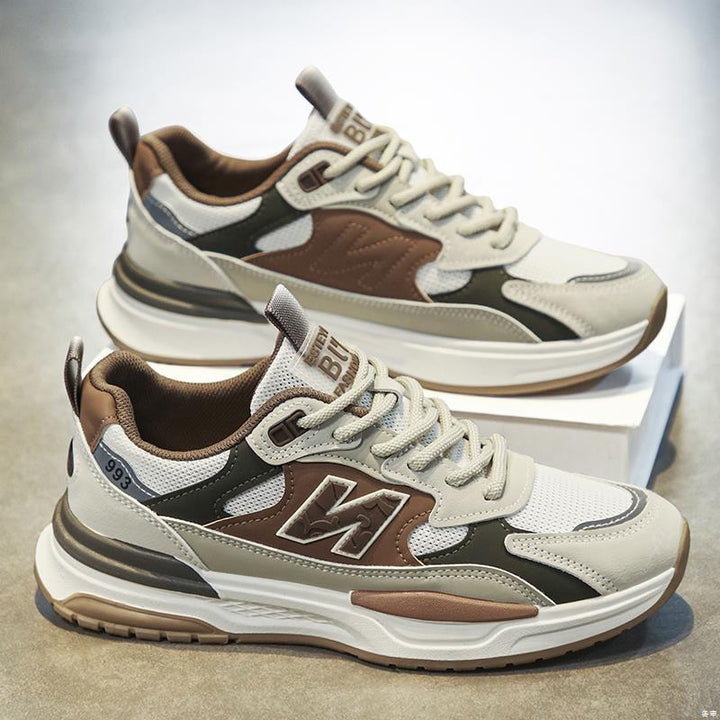 Herren Dämpfender Chunky-Laufschuh mit Mesh-Außenschicht und Komfortgedächtnis-Sohle – Norré