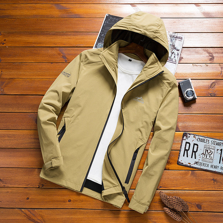 Herren Wetterfeste Outdoor-Jacke Echo Archiv