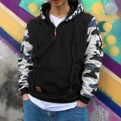 Herren Funktionale Kapuzenjacke Echo Archiv