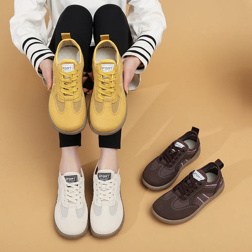 Damen Sportliche Sneakers mit atmungsaktiver Netzoberfläche Echo Archiv