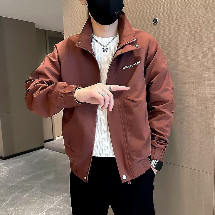 Männermode Übergangsjacke mit funktionalen Taschen Echo Archive