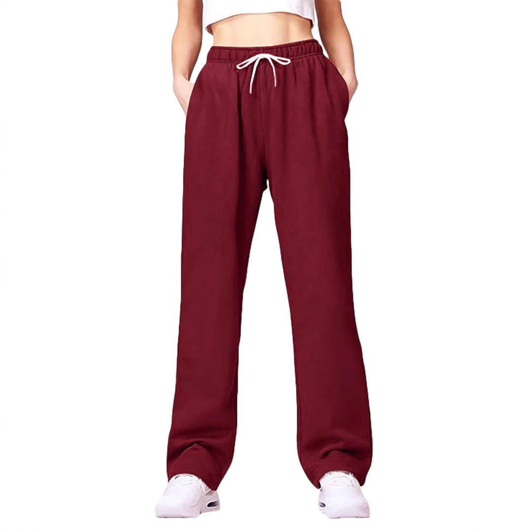 Damen bequeme Sporthose mit elastischem Bund und seitlichen Taschen Echo Archiv