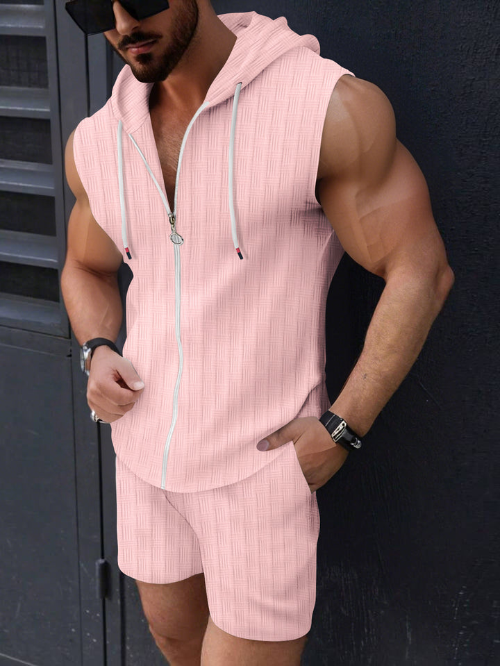 Herren sportlicher Hoodie-Anzug Echoarchiv