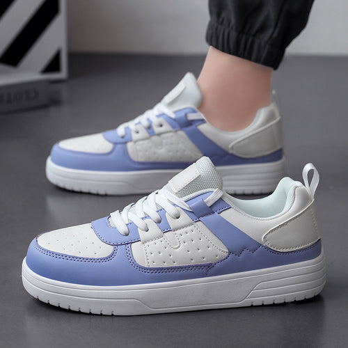 Unisex nan Plateausneaker aus Lederimitat mit atmungsaktivem Mesh-Zungenbereich und stoßdämpfender Profilsohle Echo Archiv
