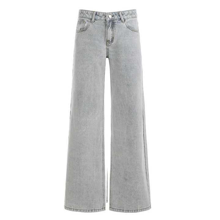 Damen hochgeschnittene weite Jeans Echo Archiv