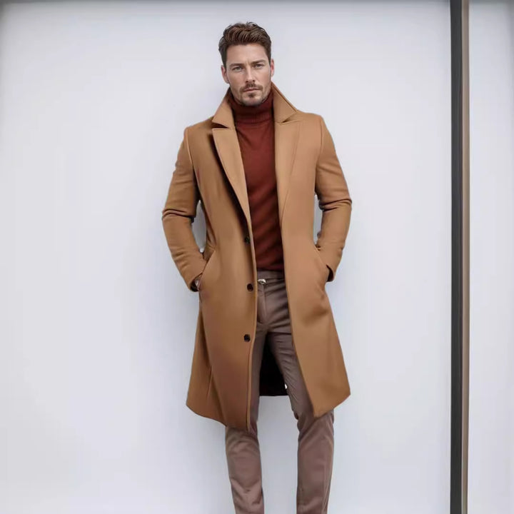 Herren modischer Wintermantel Echoarchiv