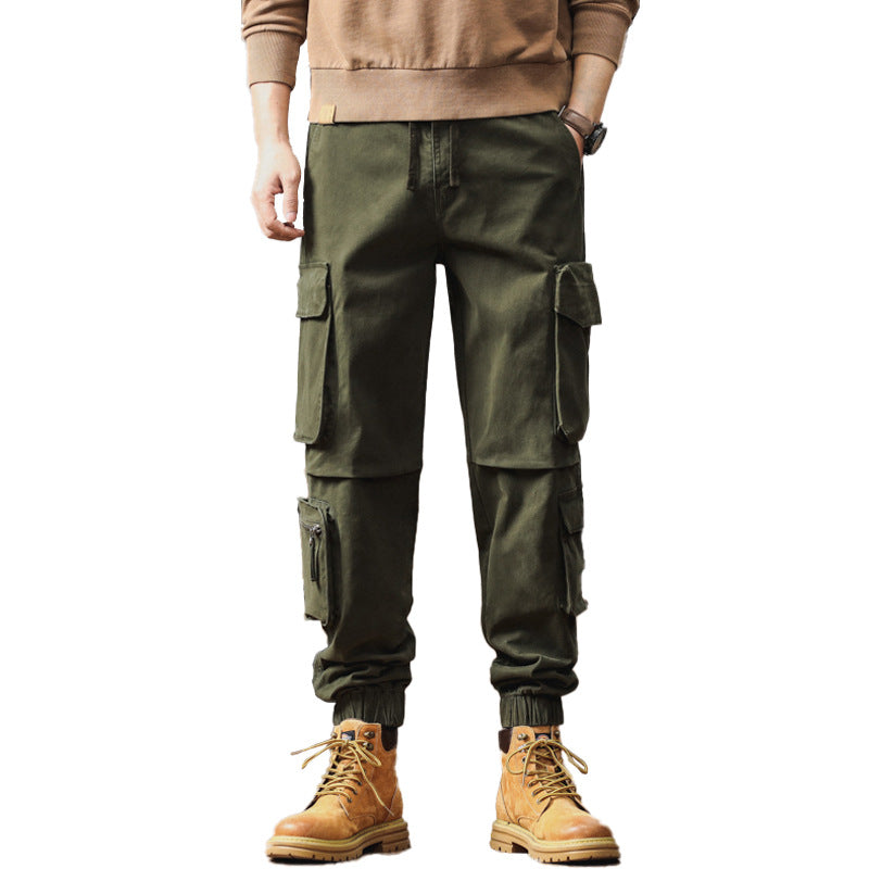 Herren Technische Cargo-Joggerhose mit Tunnelzugbund, Multifunktions‑Taschen und elastischen Beinabschlüssen Echo Archiv