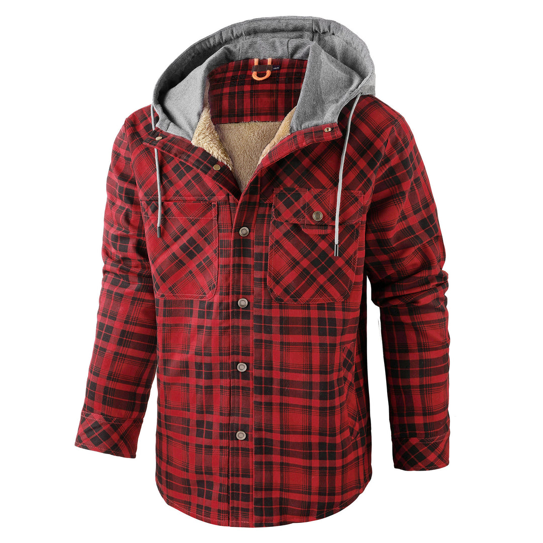 Herren Flanelljacke mit weichem Futter Echoarchiv