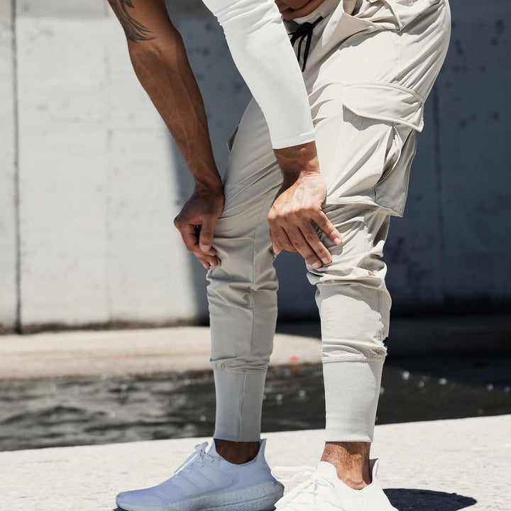 Herren Cargo-Jogginghose mit funktionalen Taschen Echoarchiv