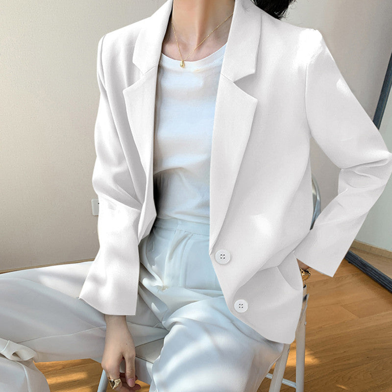 Damen Eleganter und komfortabler Blazer mit Perlendetails Echo Archiv